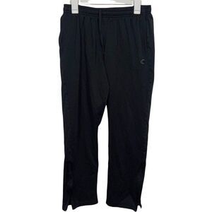 Champion Black Straight Leg Activewear Sweatpants